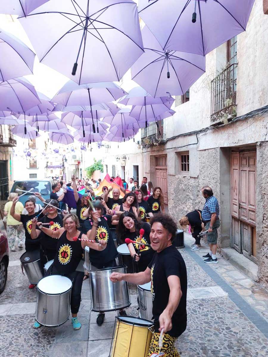 Fortaleza actuando en el festival de Brihuega