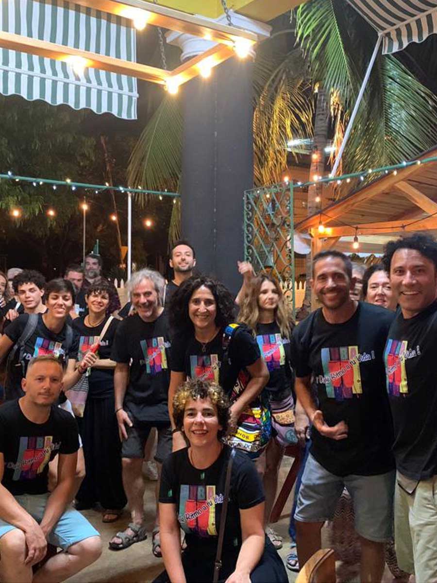 Percusión afrobrasileña en Madrid con Escuela Fortaleza