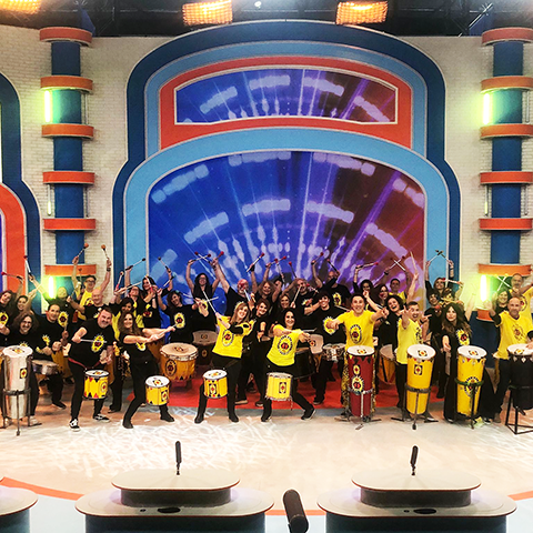 Escuela Fortaleza actuando en El Precio Justo de Telecinco